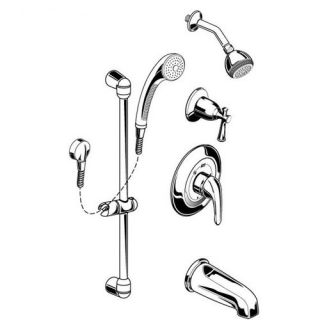 FloWise Commercial Shower System Kit by American Standard