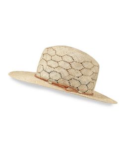 Helen Kaminski Kessy 10 Raffia Sun Hat, Natural/Black