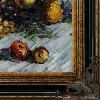Tori Home Monet Pears and Grapes Canvas Art