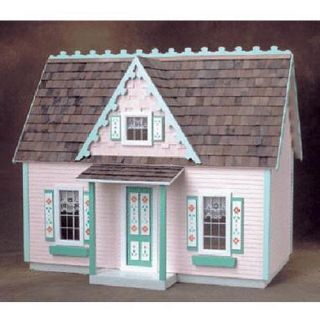 Real Good Toys Victorian Cottage Jr Dollhouse Kit   1 Inch Scale   Collector Dollhouse Kits