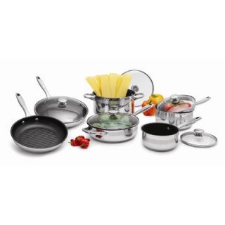 Wolfgang Puck® Stainless Steel 11 Pieces Cookware Set