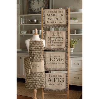 Downton Life 2nd Home Tea Towel by Heritage Lace