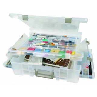ArtBin Super Satchel Deluxe in Translucent with Divided Lid / One