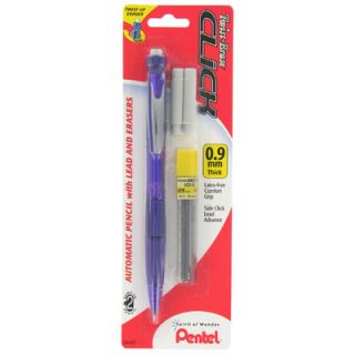 Pentel 0.9 mm Twist Erase Click Automatic Pencil with Lead Refill