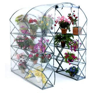 Flowerhouse X Up 4.5 Ft. W x 6 Ft. D Polycarbonate Greenhouse