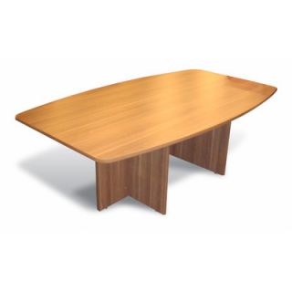 100 Collection Professional 7 Boat Shaped Conference Table by Jesper