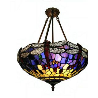 Tiffany Style Baroque Hanging Pendant Lamp