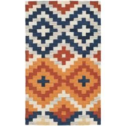 Safavieh Hand hooked Chelsea Southwest Multicolor Wool Runner (26 x 4