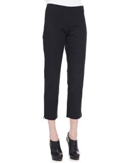 Eileen Fisher Organic Stretch Twill Slim Ankle Pants