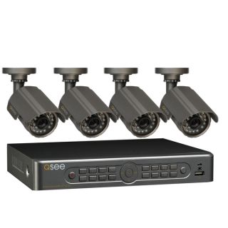 See 4 Channel DVR Security Surveillance System 4 Cameras with 500GB