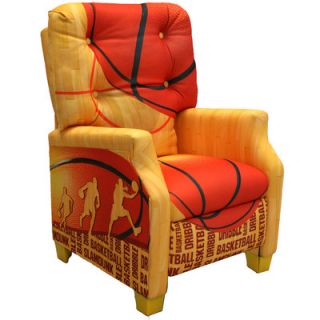 Newco Kids Basketball Slam Dunk Kids Recliner Chair