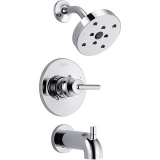 Delta Brilliance Stainless Ara 2 handle Widespread Lavatory Faucet
