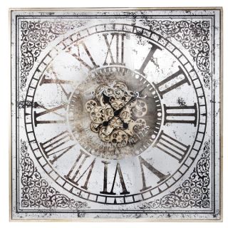 White Jilian Wall Clock   17430556 Great