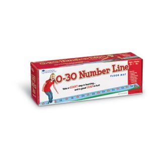 Learning Resources 0 30 Number Line Floor Mat