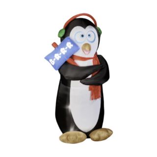 foot Animated Airblown Shivering Penguin   15733472  