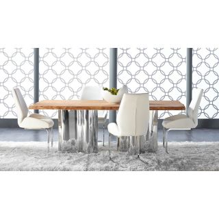 Star Interantional Furniture Absolute 5 Piece Dining Table Set with Caro Chairs   Kitchen & Dining Table Sets