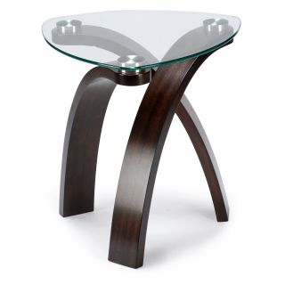 Magnussen T1396 22 Element Oval End Table   End Tables