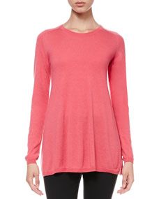 RED Valentino Long Sleeve Knit Swing Top