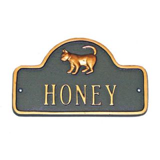 Montague Metal Products Cat Name Address Plate