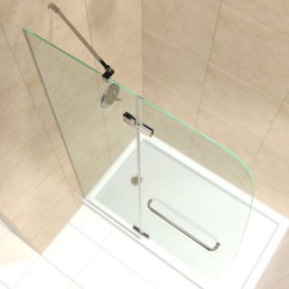 Dreamline Aqua Ultra Hinged Shower Door and SlimLine Shower Base