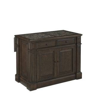 Prairie Home Kitchen Island with Granite Top by Home Styles