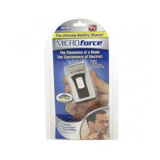 As Seen on TV MicroForce Wet/ Dry Cordless Shaver   Shopping