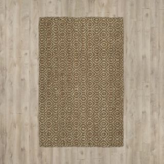Targa Hand Loomed Terracotta Area Rug by Bungalow Rose