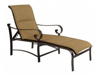 Belden Padded Sling Adjustable Chaise Lounge   Outdoor Chaise Lounges