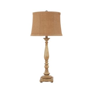 Somette 1 Light Antique White Traditional Table Lamp