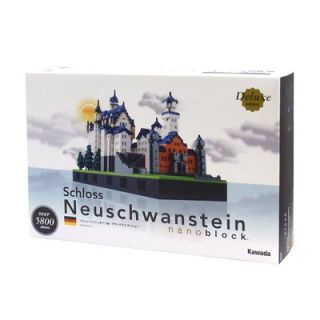 nanoblock Deluxe Edition Castle Neuschwanstein Building Blocks