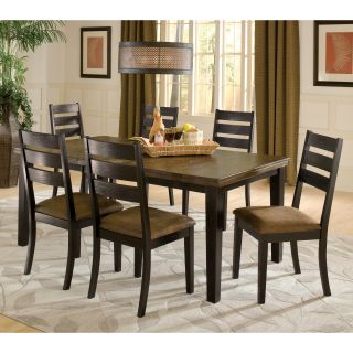 Hillsdale Killarney 5 Piece Dining Table Set   Black/Antique Brown   Kitchen & Dining Table Sets