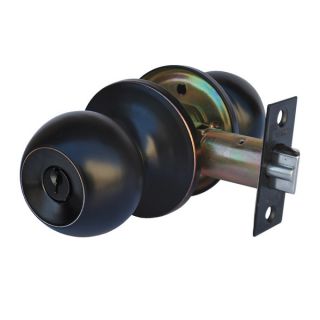 Constructor Entry Oil Rubbed Bronze Finish Chronos Door Lever Knob