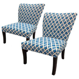 Sole Designs Nile Cotton Wingback Slipper Chair