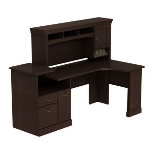 BBF Syndicate Expandable Corner Workstation with Hutch Storage
