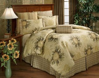 Sunrise Sunflower 4 piece Comforter Set   Shopping   Great