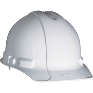 3M Hard Hat with Ratchet Adjustment — White, Model# 91297  Hardhats