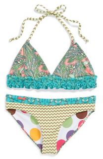 Maaji Jade Oasis Two Piece Swimsuit (Big Girls)(Online Only)
