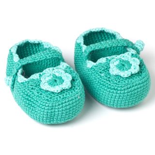 Handmade Crochet Baby Mary Jane Booties (Guatemala)   16728027