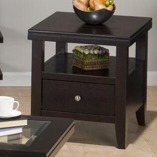 Jofran Marlon Wenge End Table   Square   End Tables