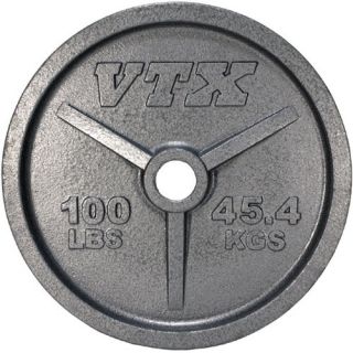 VTX by Troy Barbell Olympic 100 lb. Weight Plate   Weight Plates