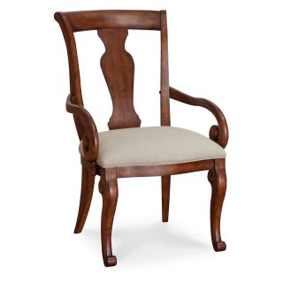A.R.T. Furniture Margaux Splat Arm Chair   Mahogany   Set of 2   Dining Chairs