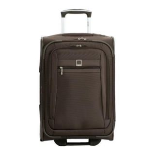 Delsey Helium Hyperlite Mocha 20 inch Carry On Upright Suitcase