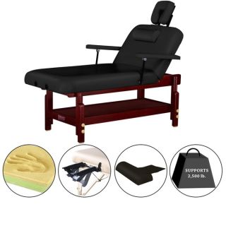 Master Massage 31 inch Montclair Stationary Massage Table Package