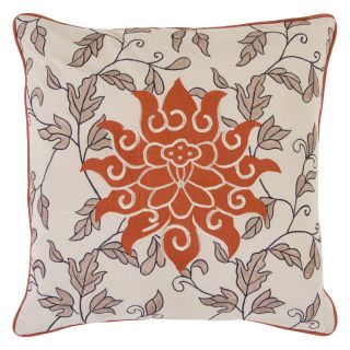 Surya Milan Decorative Pillow   Ecru   Decorative Pillows