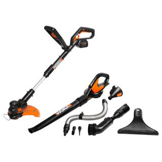 Worx Cordless Combo Kit 32 Volt Lithium Ion with Air Accessories