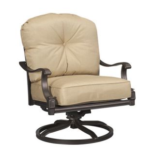 Meadowcraft Vinings Deep Seating Swivel Rocking Chair with Cushion