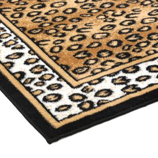 Home Dynamix Zone Leopard Brown Area Rug