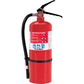 First Alert Commercial Fire Extinguisher — 2-Pk., Class 3-A 40-BC, With Wall Mounting Hook, Model# PRO5  Fire Extinguishers
