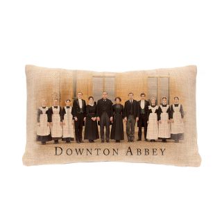 Heritage Lace Downton Abbey Cast Downstairs Decorative Throw Pillow   Decorative Pillows