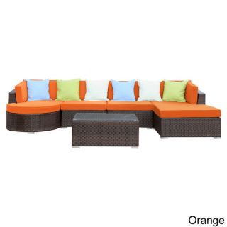Atlantic Lexington Orange 3 piece Deep Seating Set